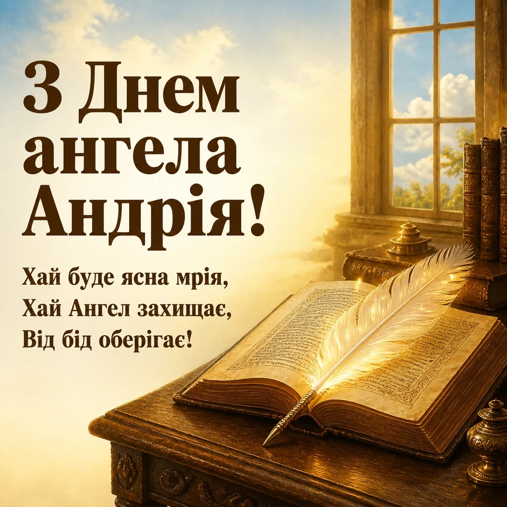 з днем ангела андрія