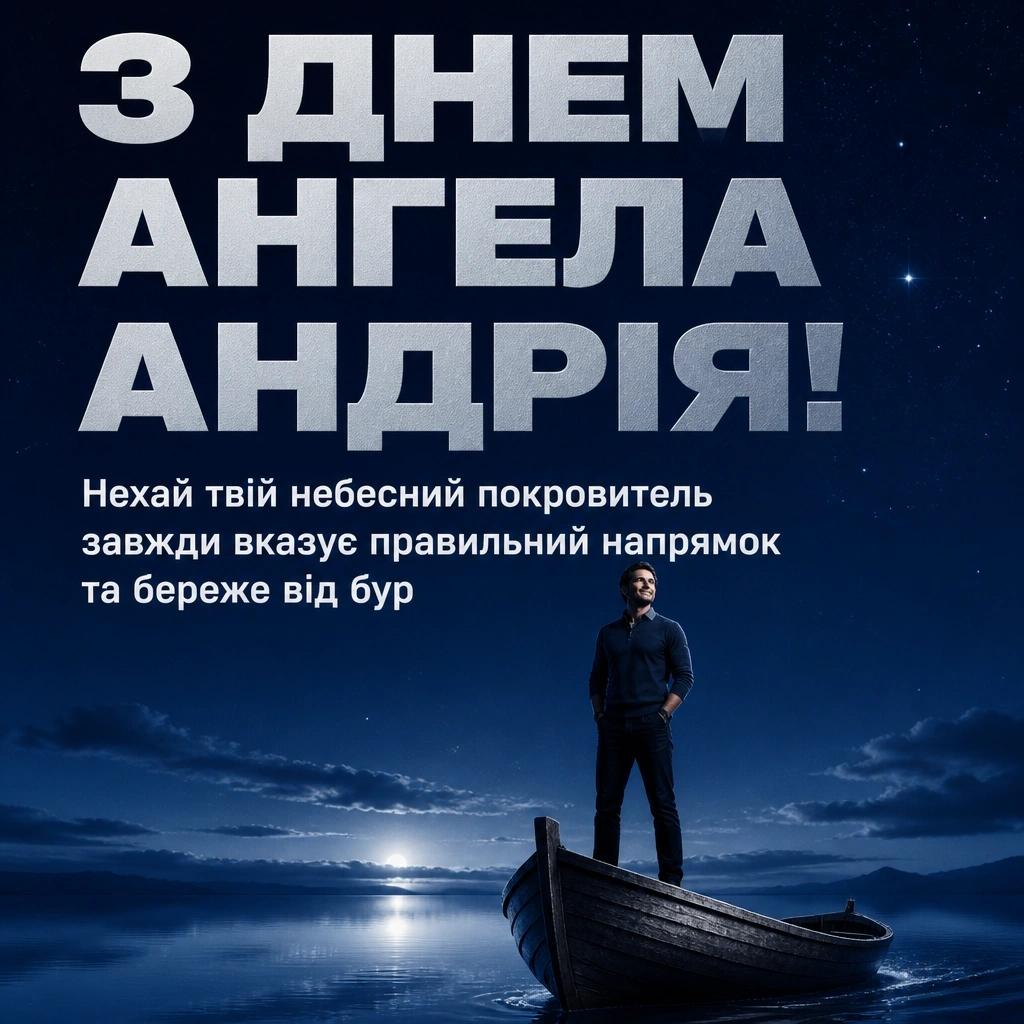 з днем ангела андрія
