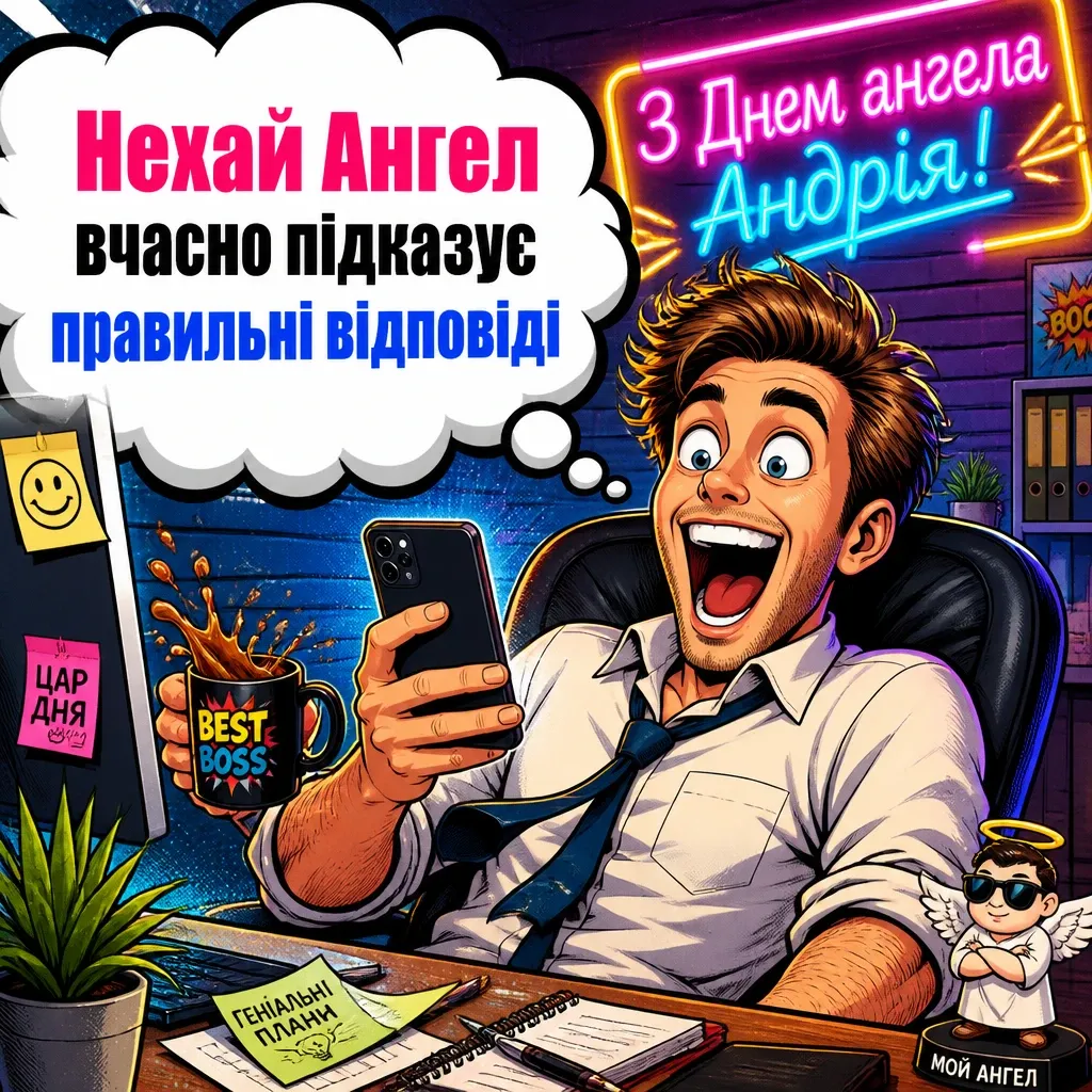 з днем ангела андрія