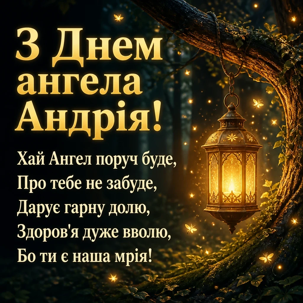 з днем ангела андрія