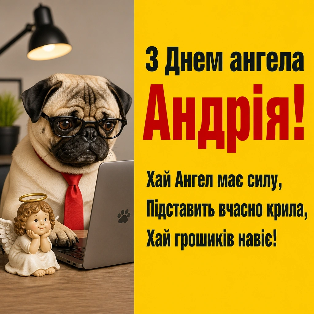 з днем ангела андрія