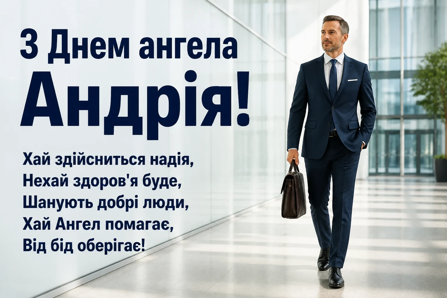 з днем ангела андрія