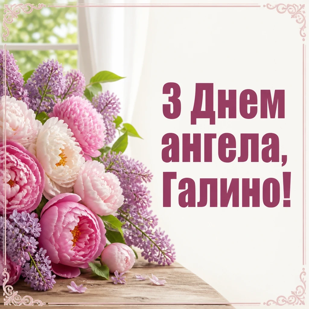 день ангела галини