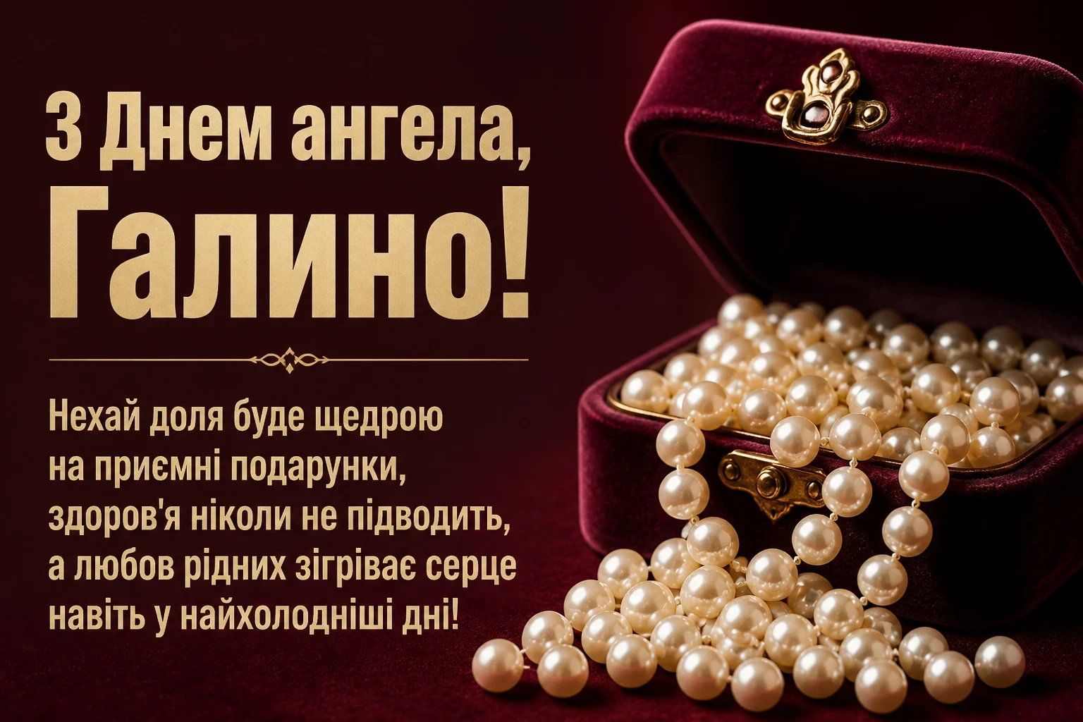 день ангела галини