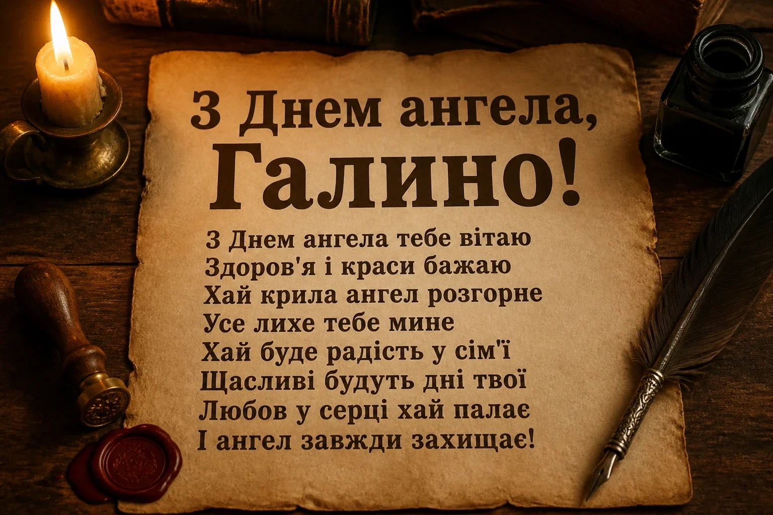 день ангела галини