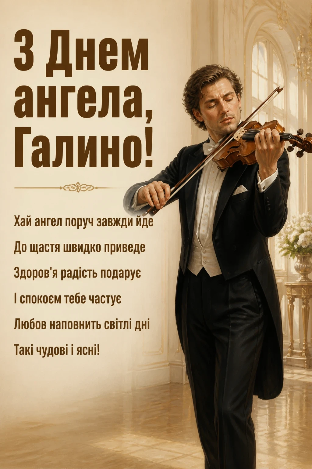 день ангела галини