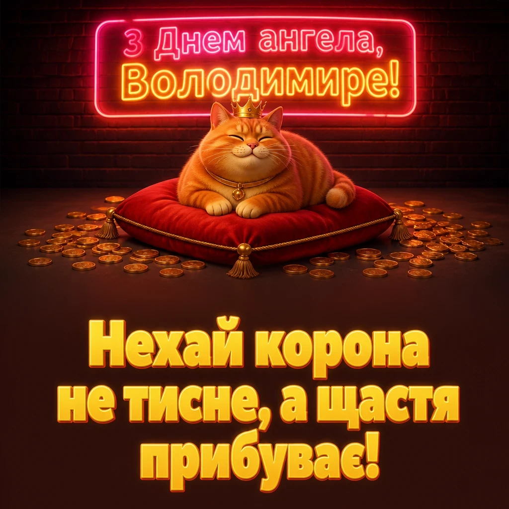 з днем ангела володимира