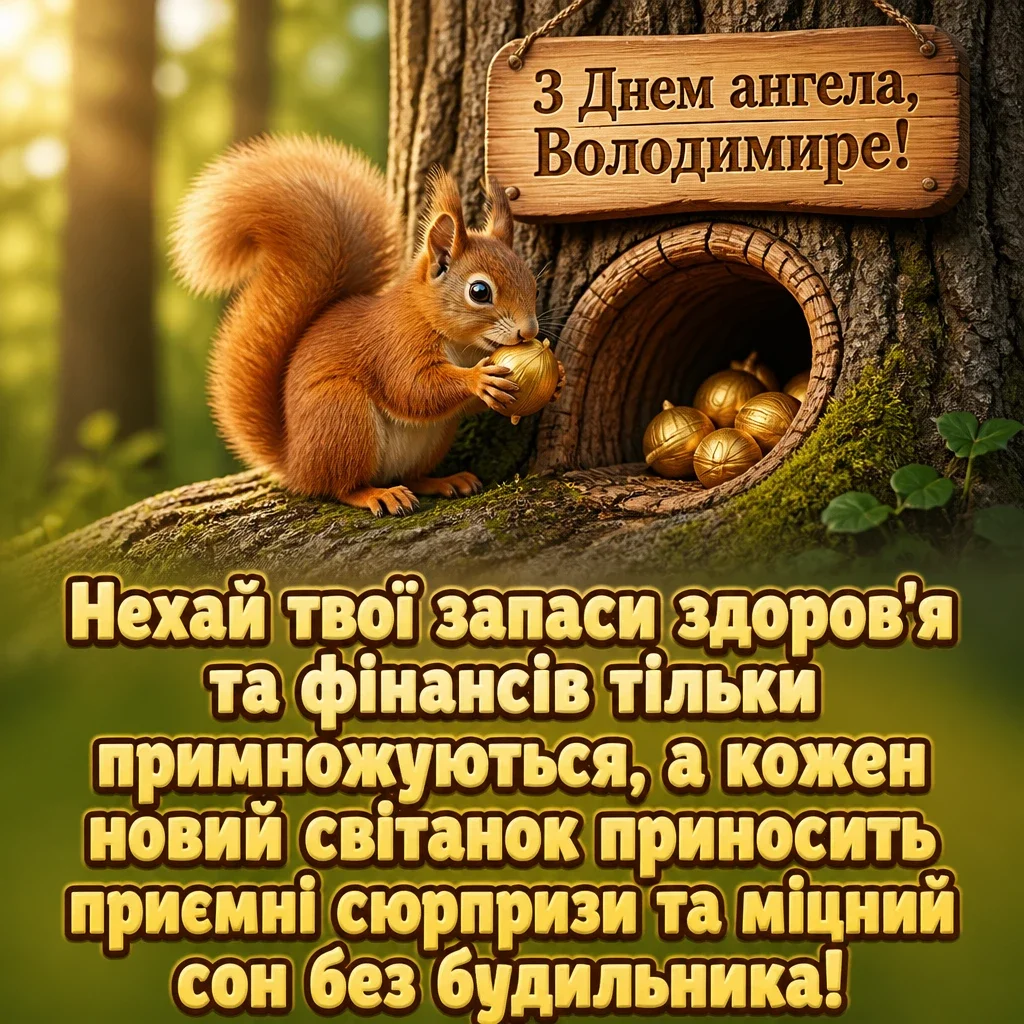 з днем ангела володимира