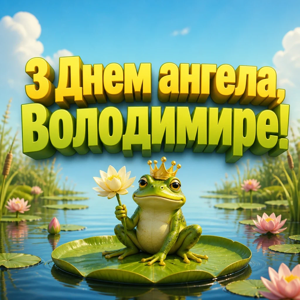 з днем ангела володимира