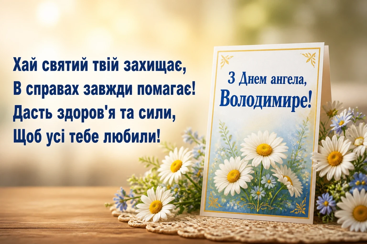 з днем ангела володимира