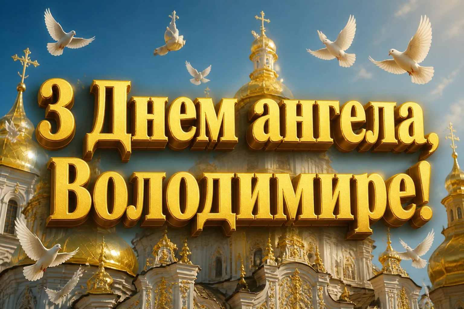 з днем ангела володимира