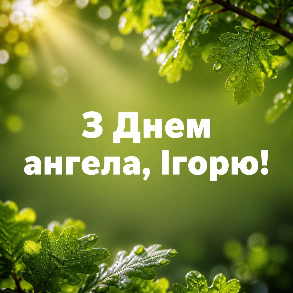день ангела ігоря