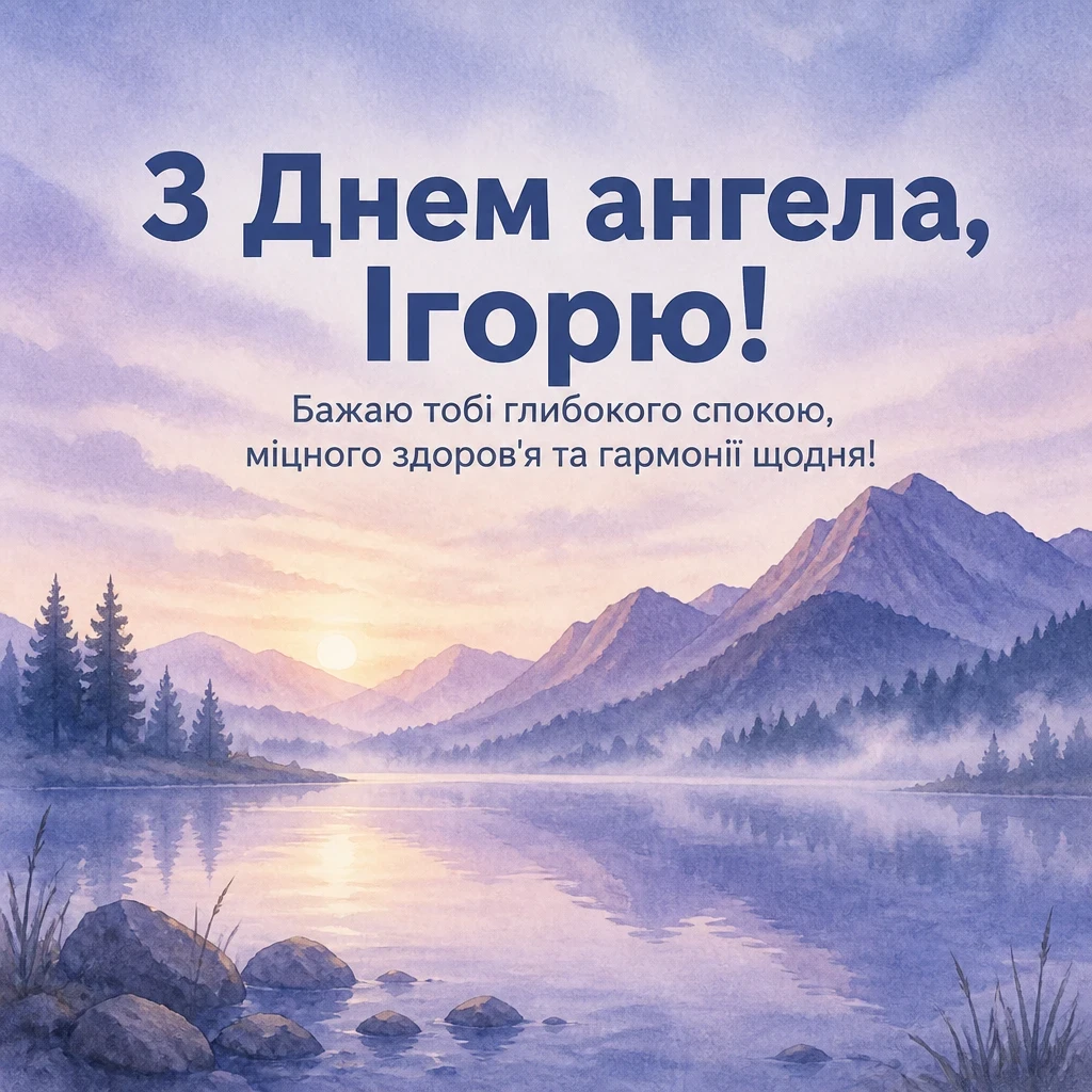 день ангела ігоря