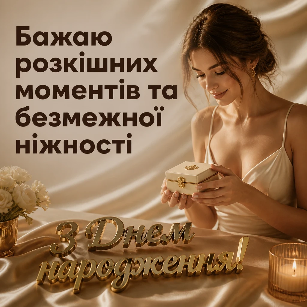 оригінальне привітання з днем народження дівчині