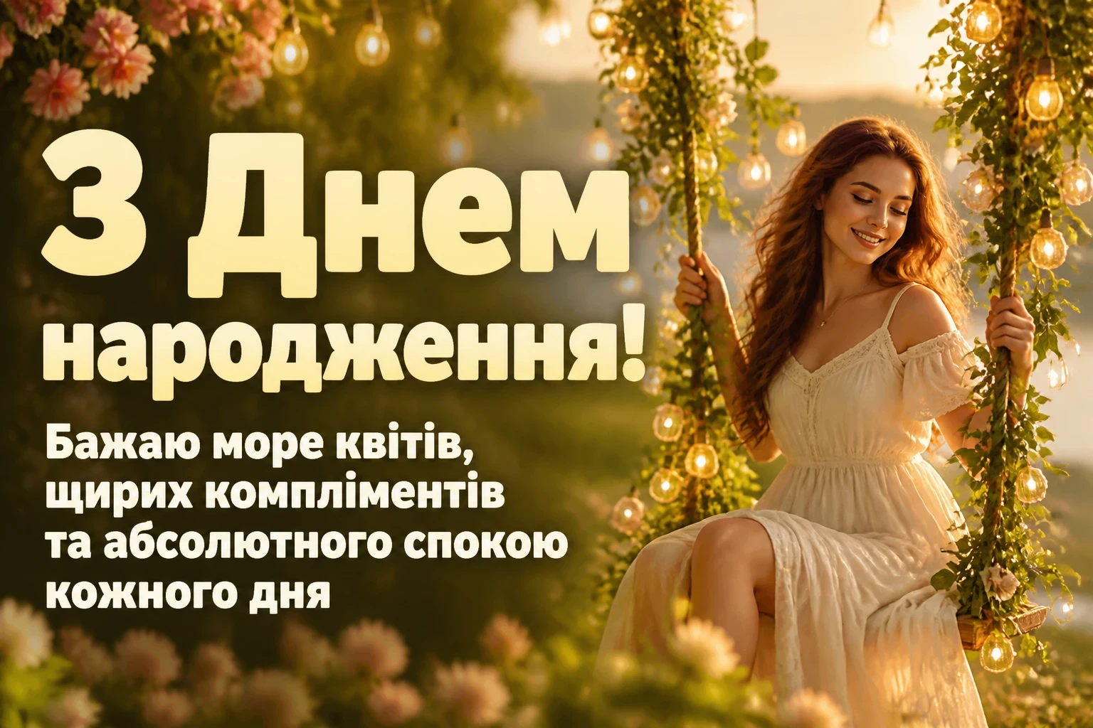 оригінальне привітання з днем народження дівчині