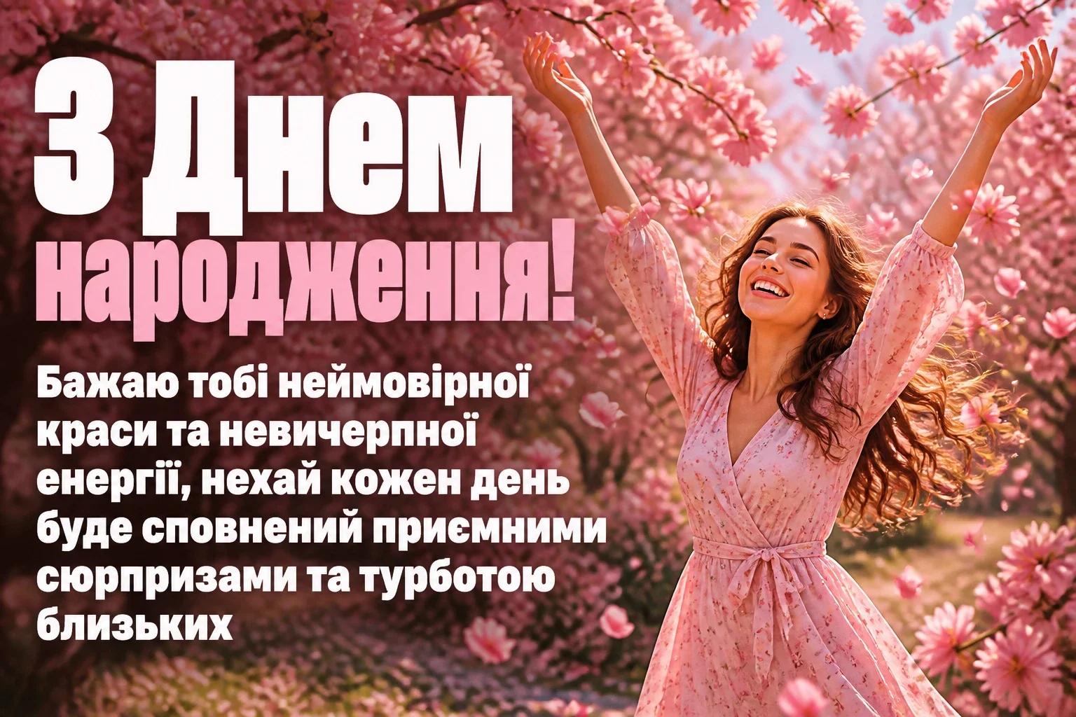 оригінальне привітання з днем народження дівчині