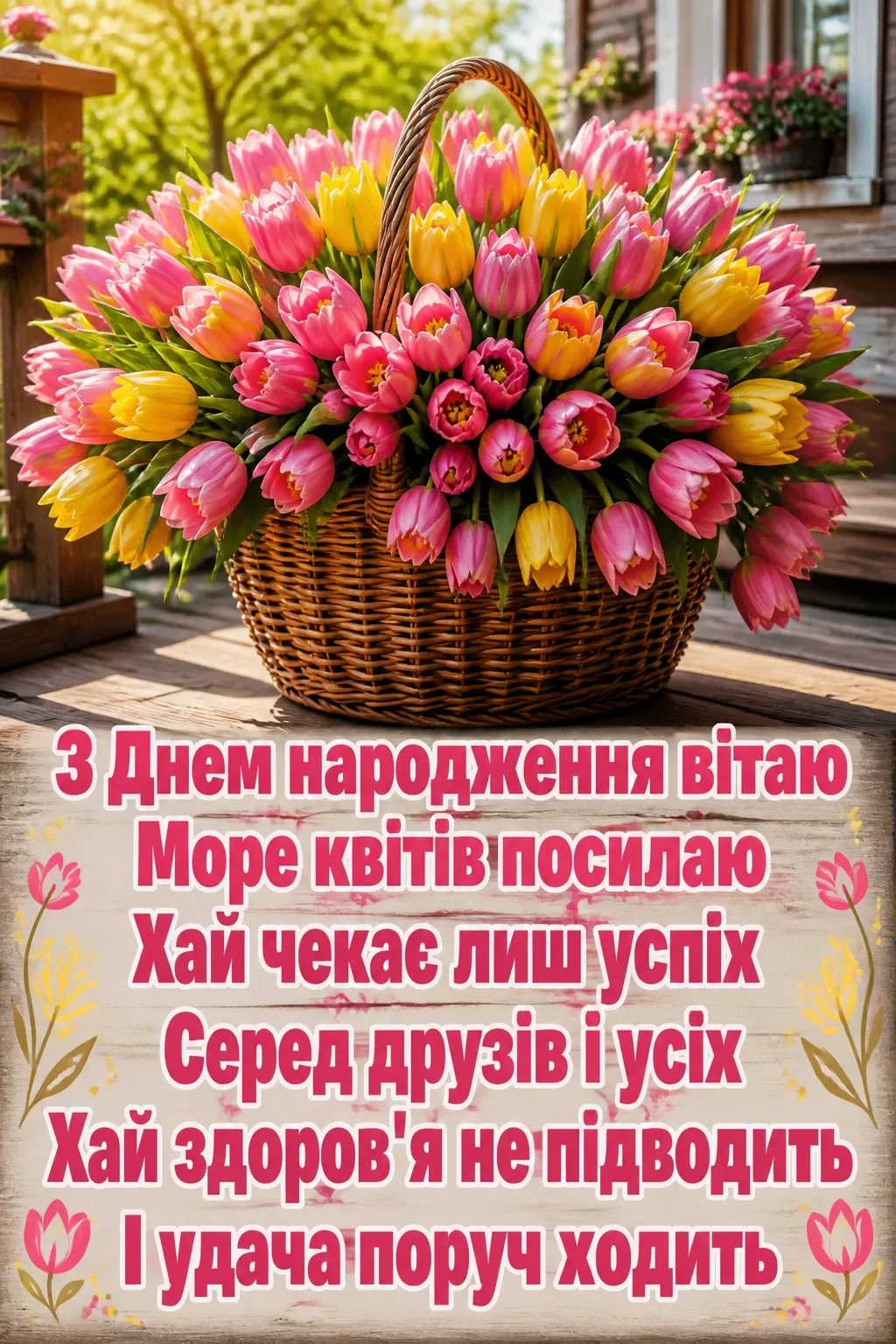 оригінальне привітання з днем народження дівчині