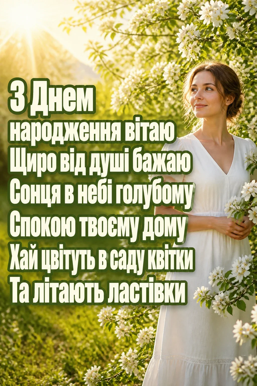 оригінальне привітання з днем народження дівчині