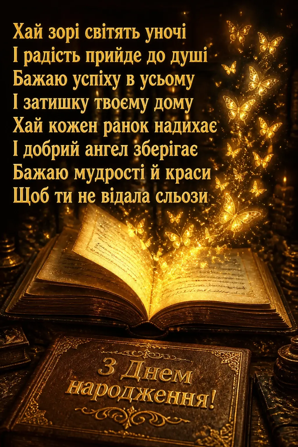 оригінальне привітання з днем народження дівчині