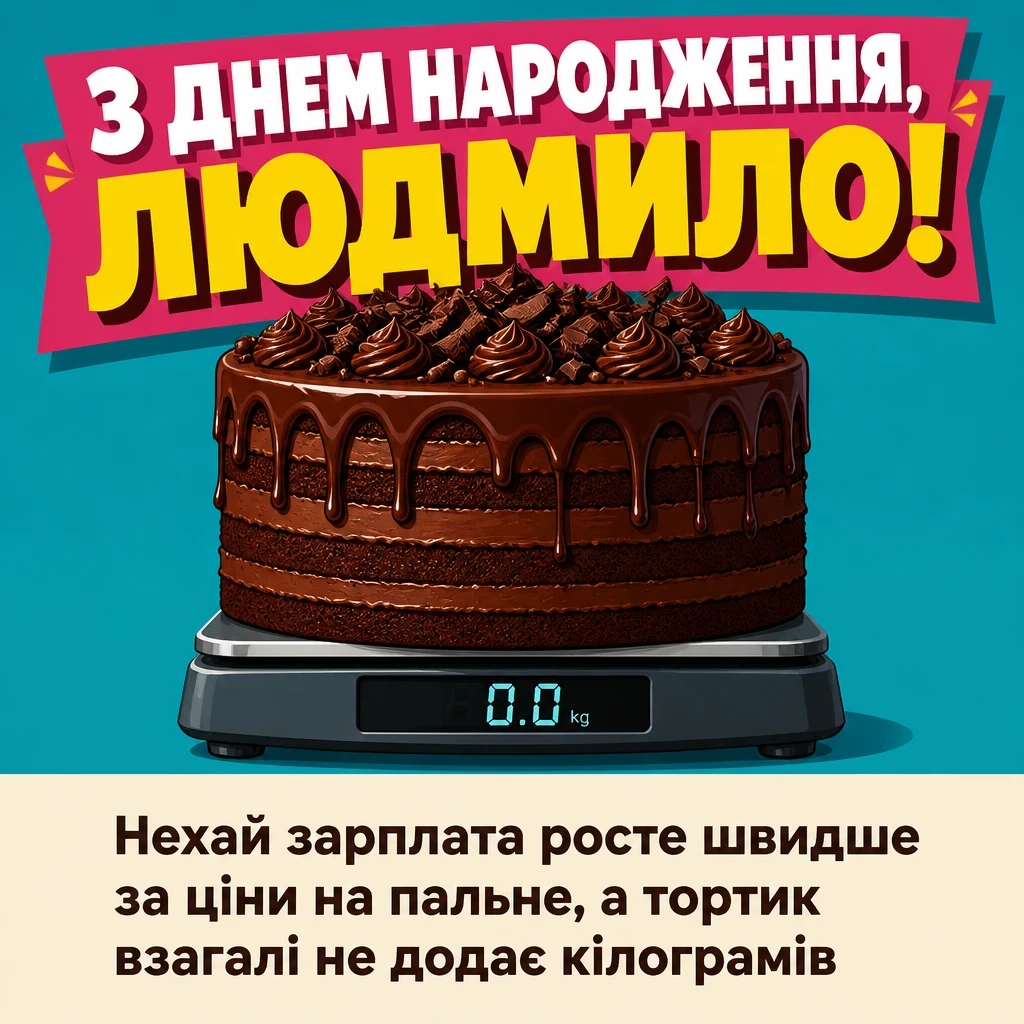 з днем народження людмила з днем народження людмила