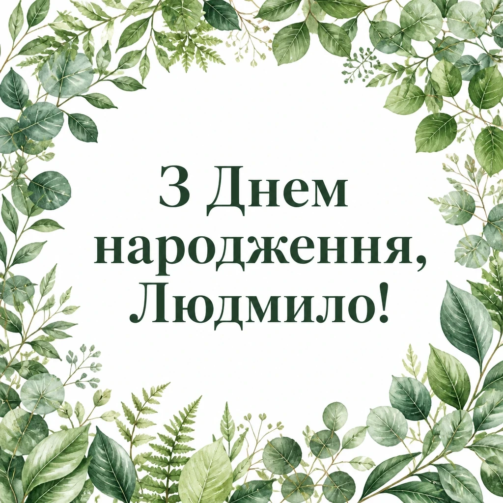 з днем народження людмила з днем народження людмила