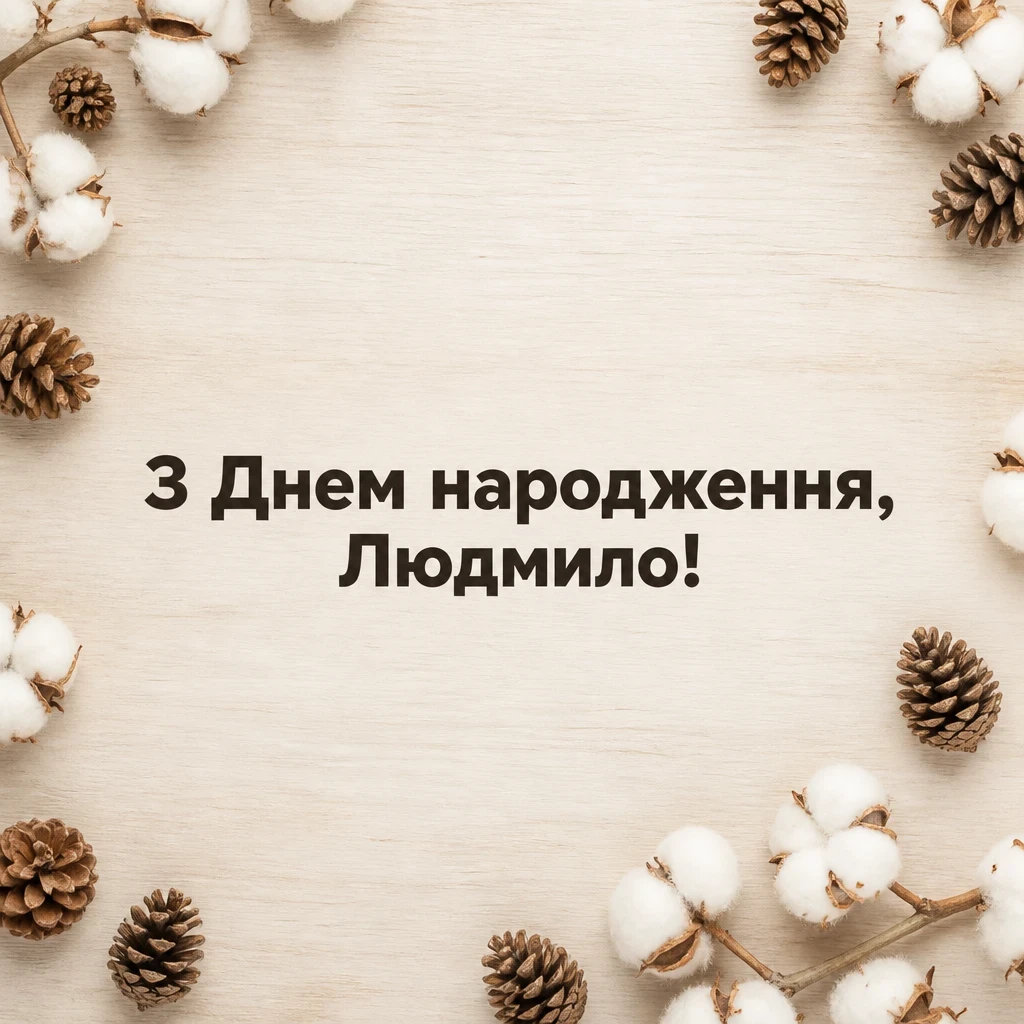 з днем народження людмила з днем народження людмила