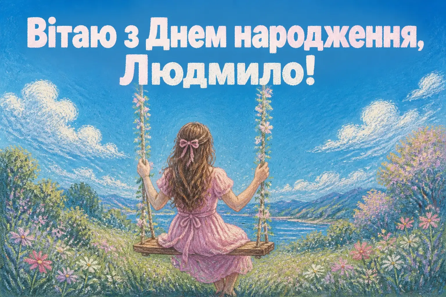 з днем народження людмила з днем народження людмила