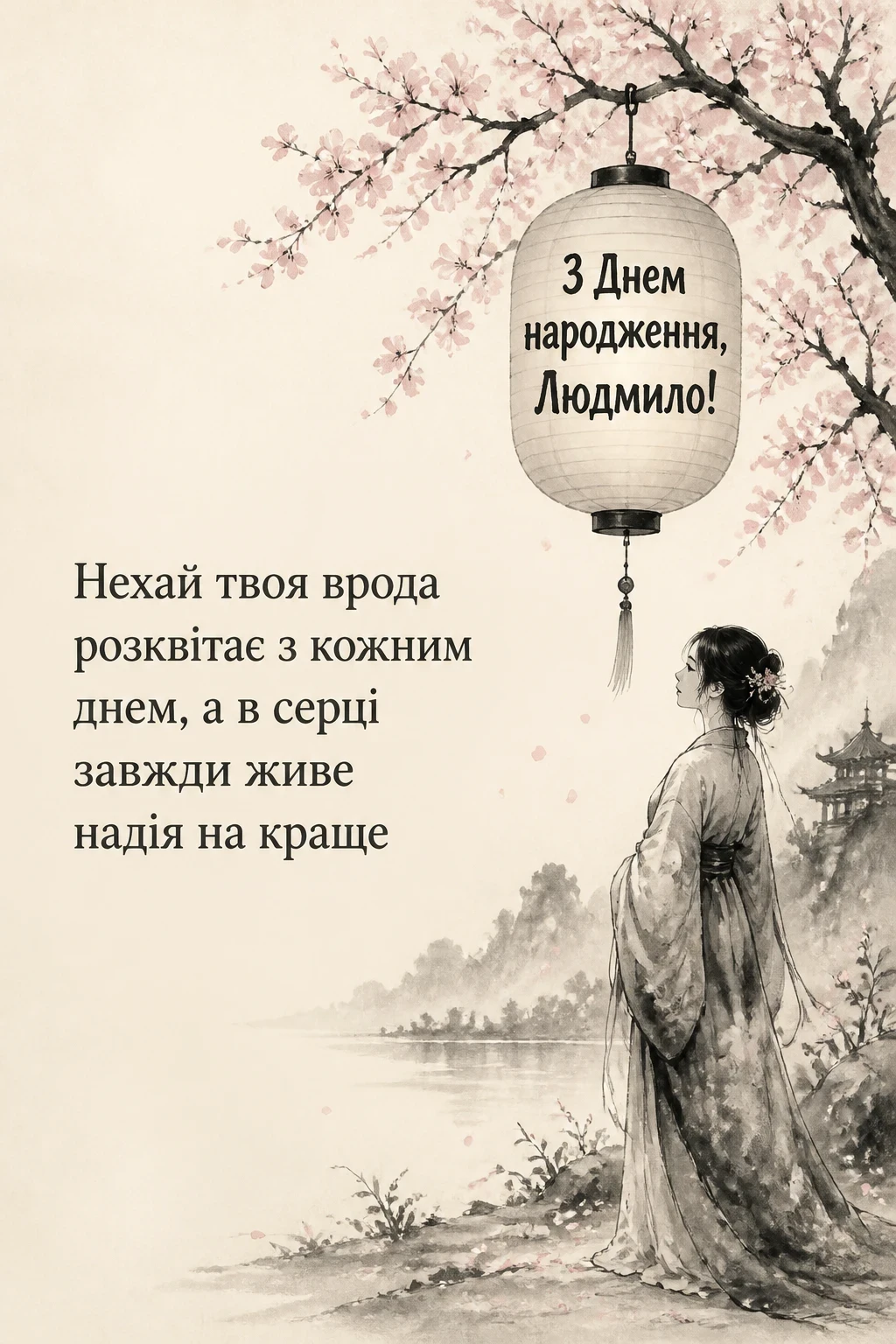 з днем народження людмила з днем народження людмила