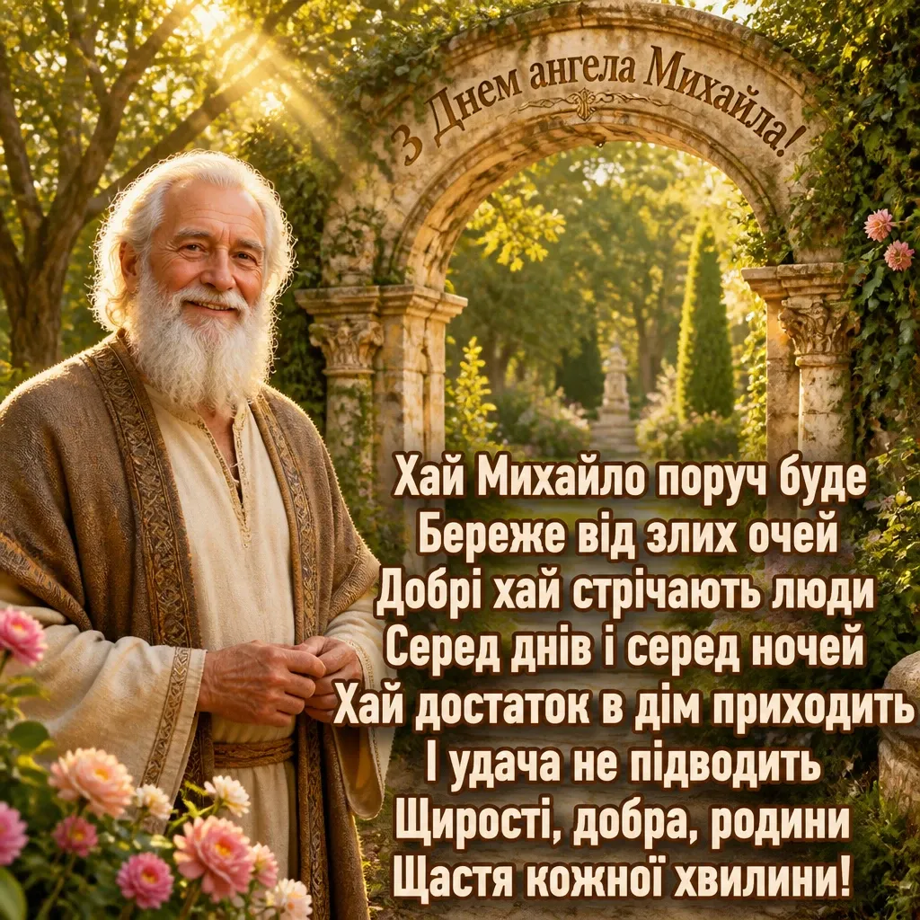 привітання з днем ангела михайла привітання з днем ангела михайла