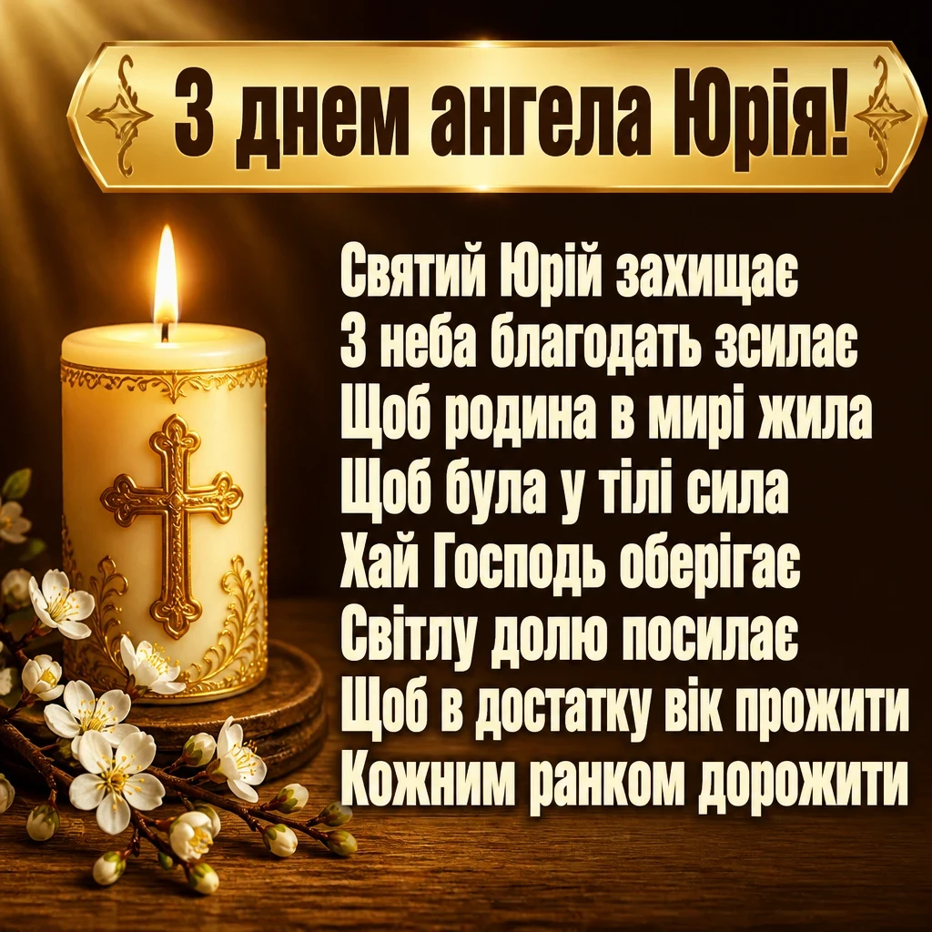 з днем ангела юрія з днем ангела юрія