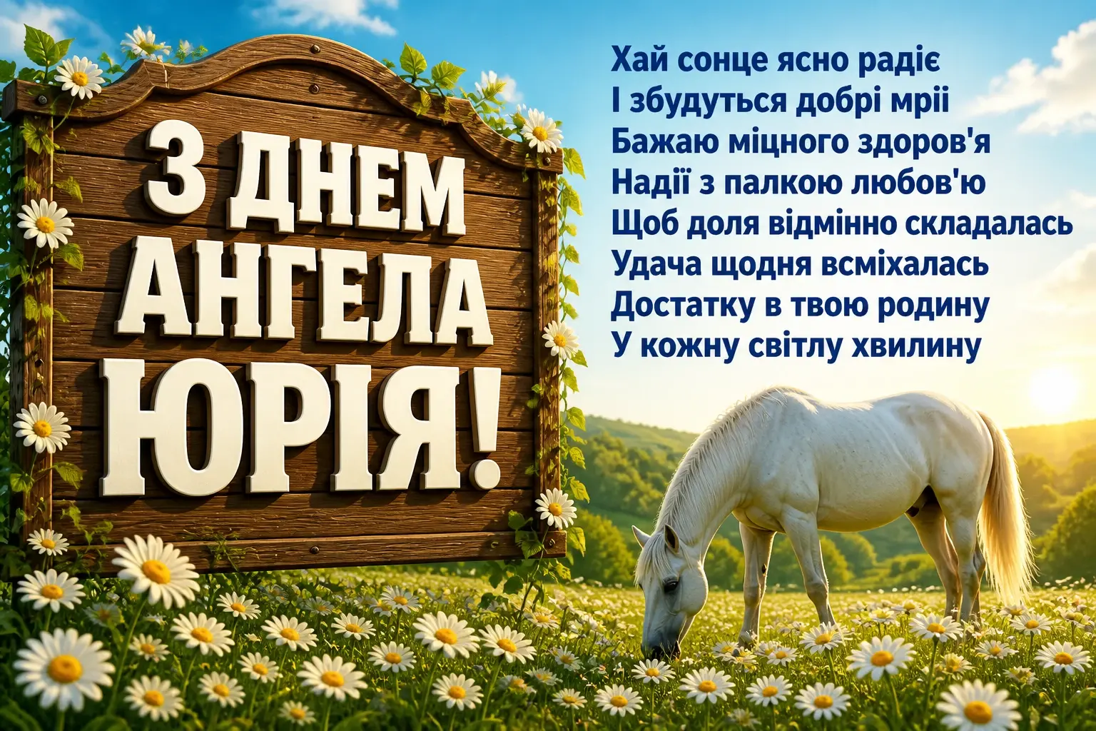 з днем ангела юрія з днем ангела юрія