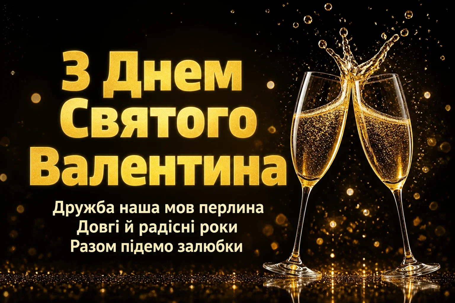 дружні привітання з днем святого валентина дружні привітання з днем святого валентина