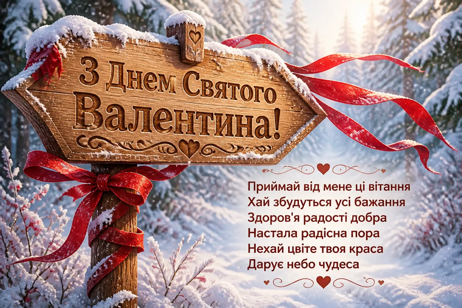 дружні привітання з днем святого валентина дружні привітання з днем святого валентина