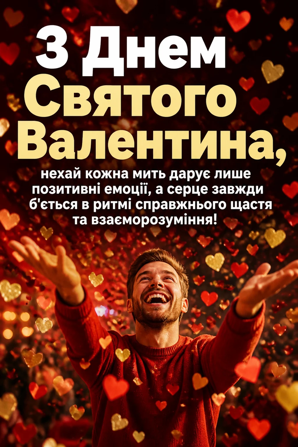 дружні привітання з днем святого валентина дружні привітання з днем святого валентина