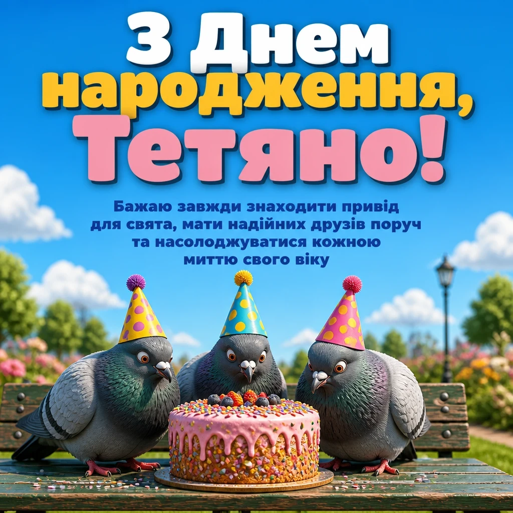 з днем народження тетяна з днем народження тетяна