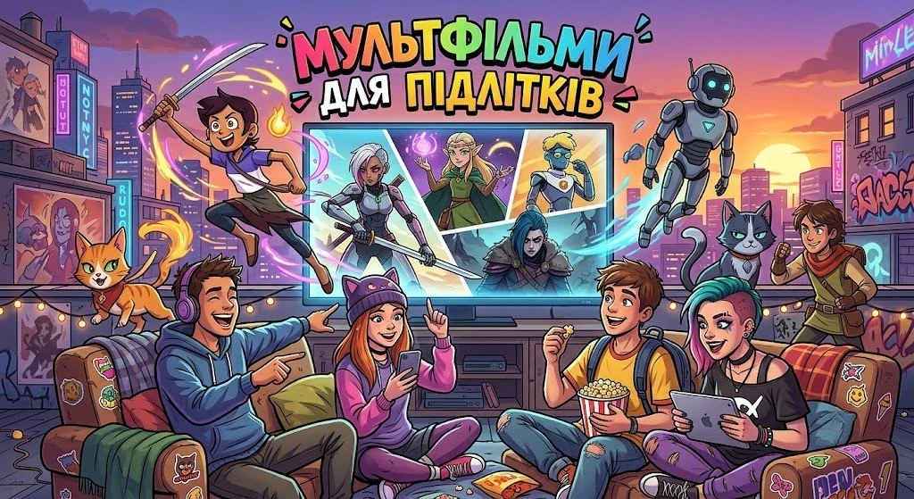 Добірка мультфільмів для підлітків, що справді варті уваги