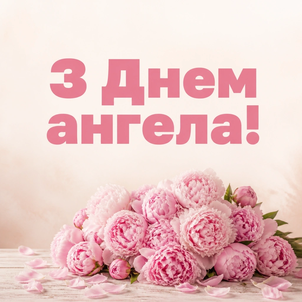 з днем ангела квіти