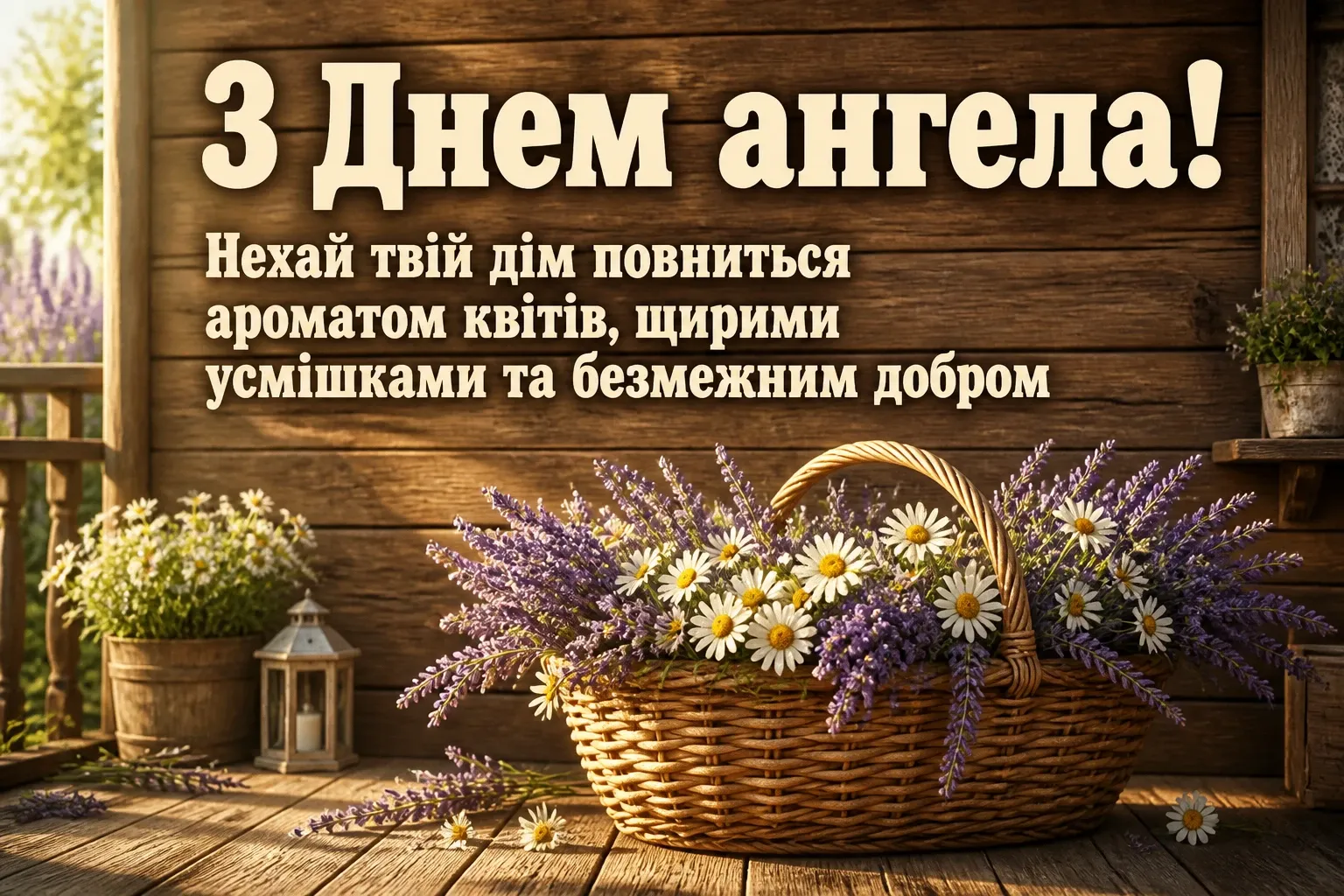 з днем ангела квіти