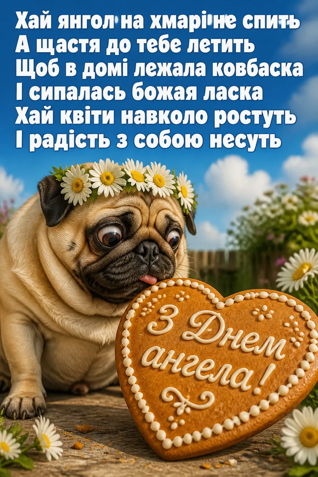 з днем ангела квіти