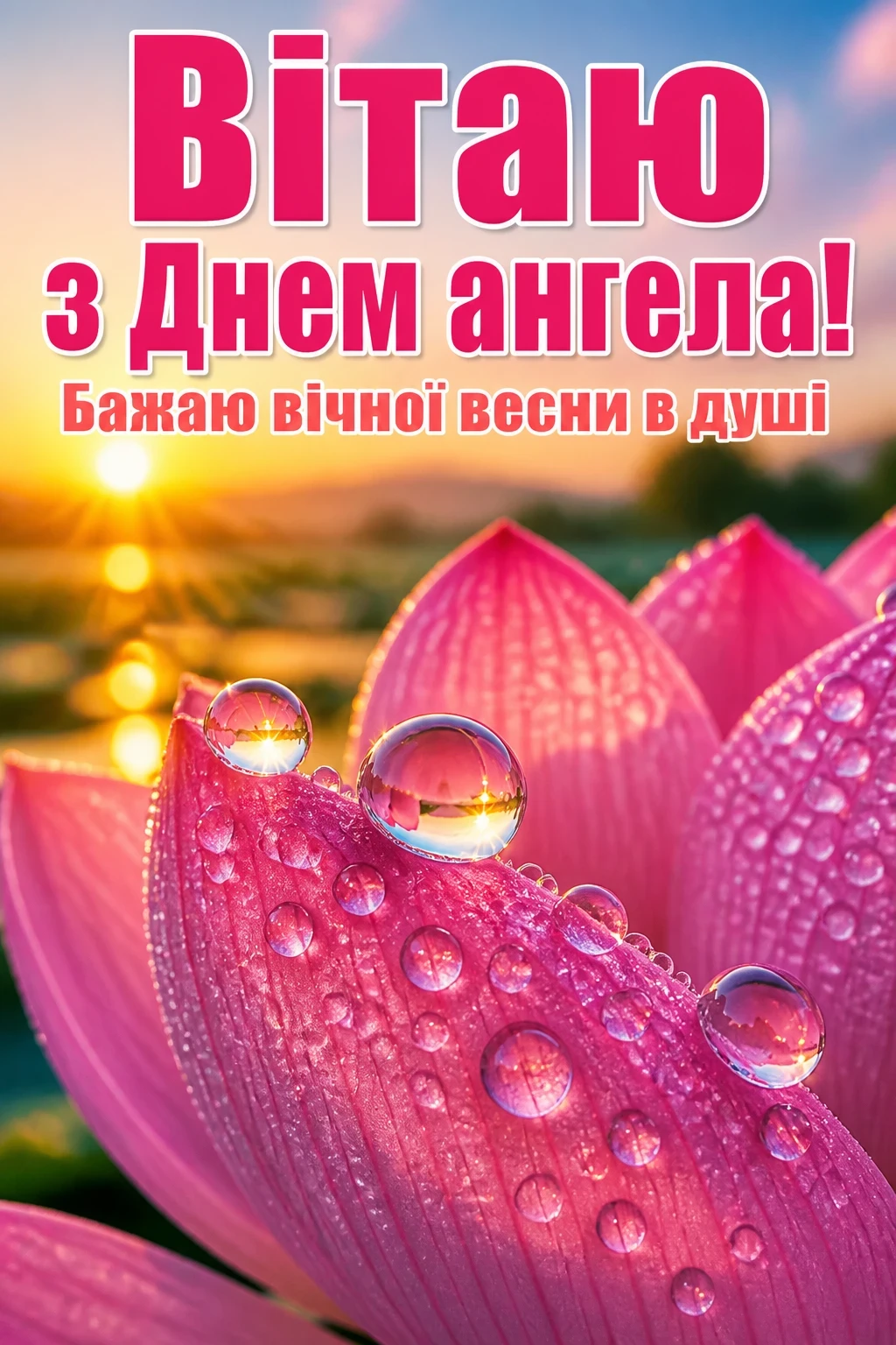 з днем ангела квіти