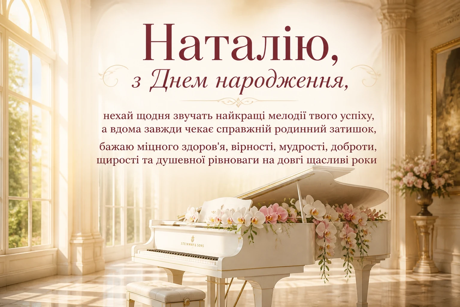 з днем народження наталія з днем народження наталія