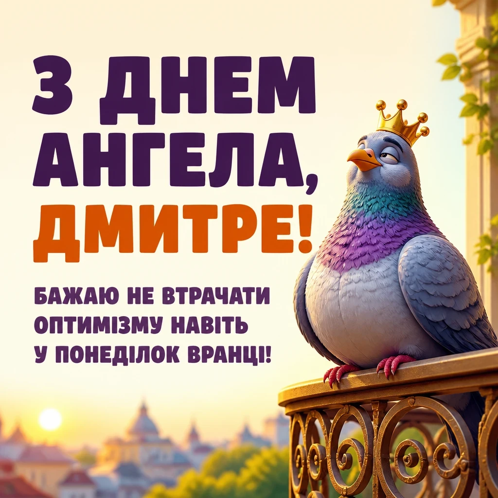 з днем ангела дмитра