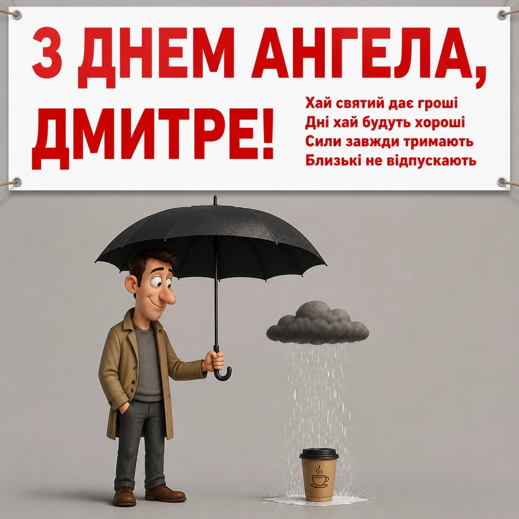 з днем ангела дмитра