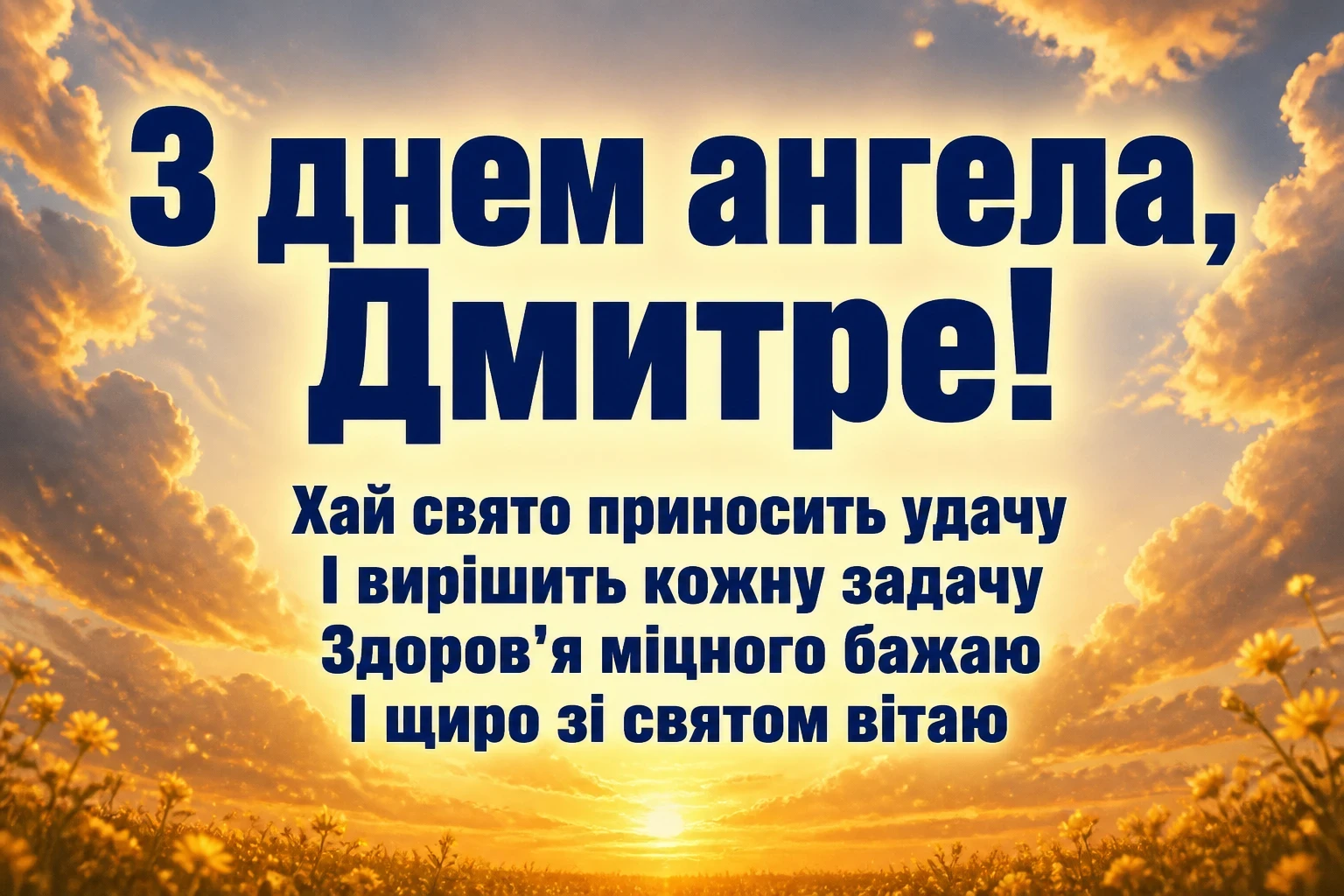 з днем ангела дмитра