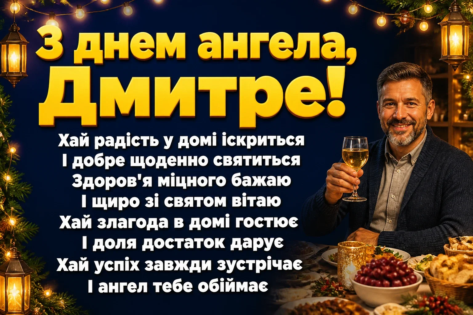 з днем ангела дмитра