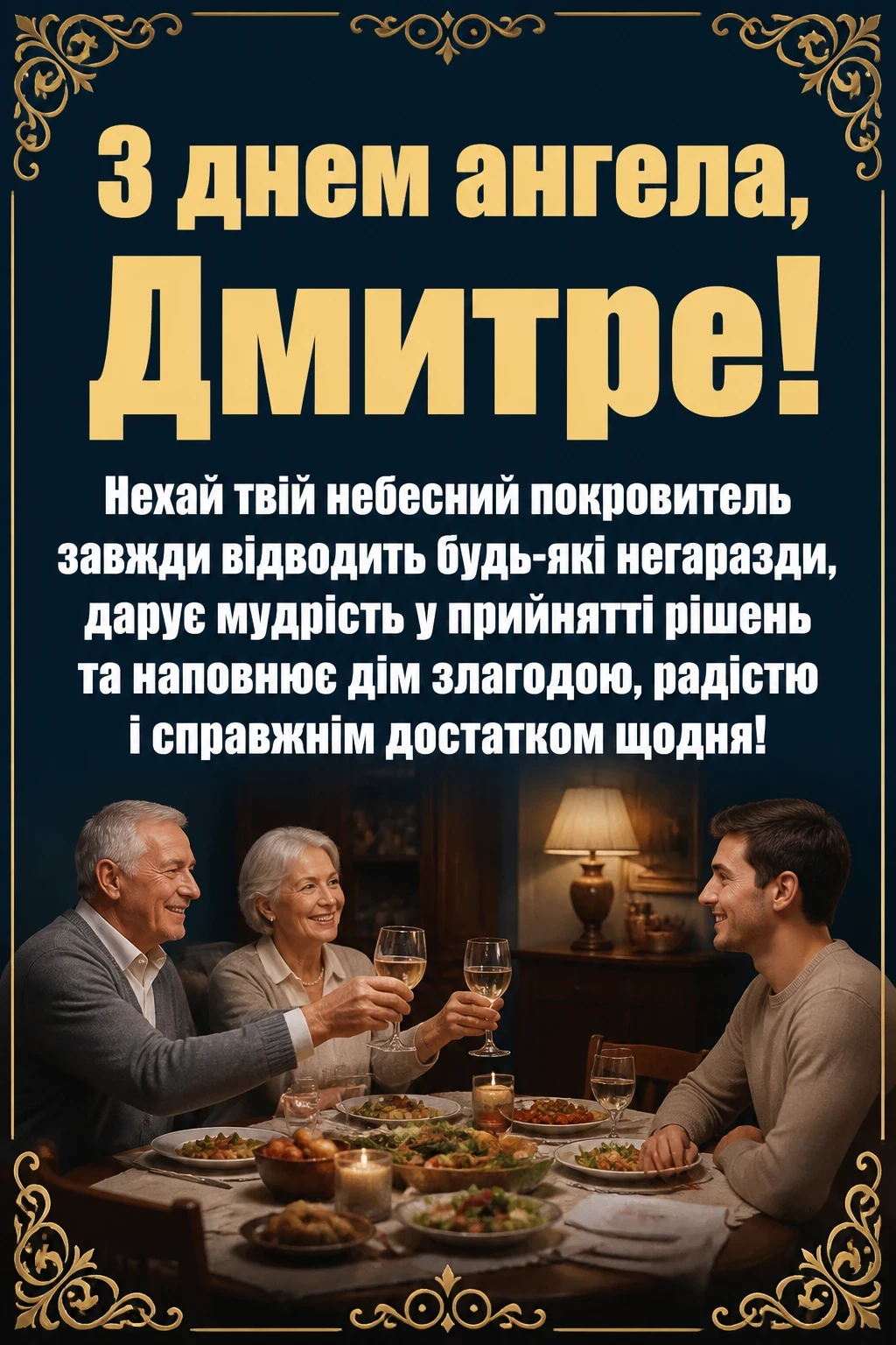 з днем ангела дмитра