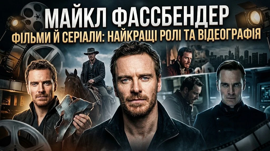 Топ фільмів і серіалів Майкла Фассбендера за всі роки