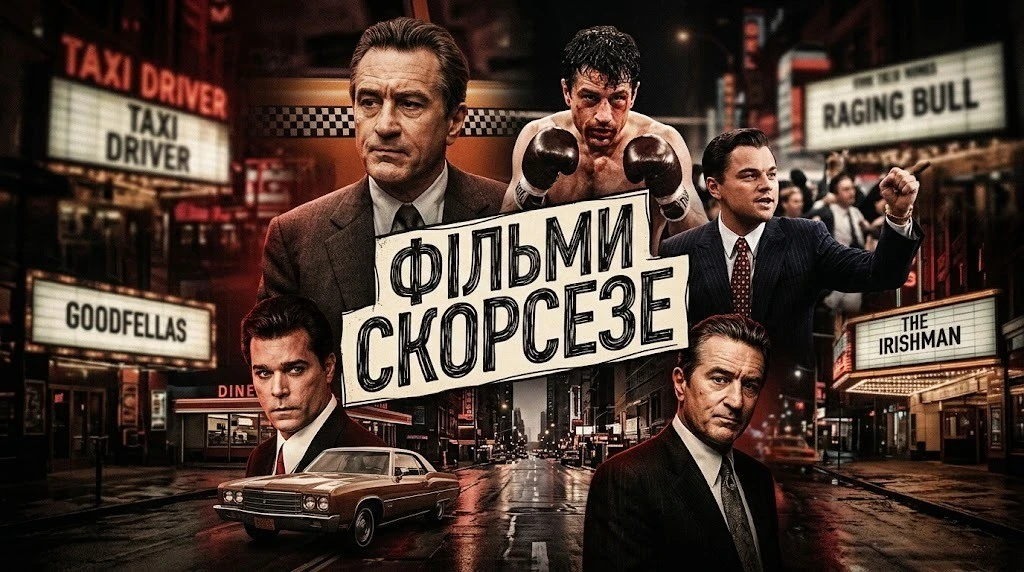 Фільми Мартіна Скорсезе: усі назви і короткі описи