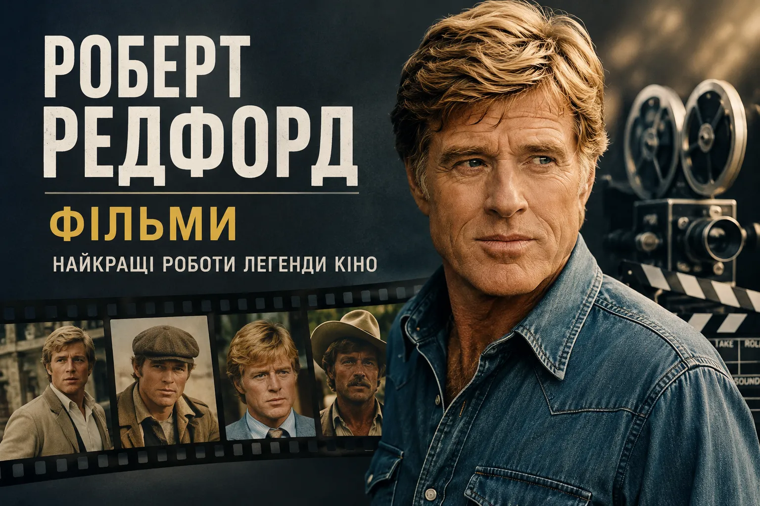 Фільми Роберта Редфорда: 30 робіт легендарного актора