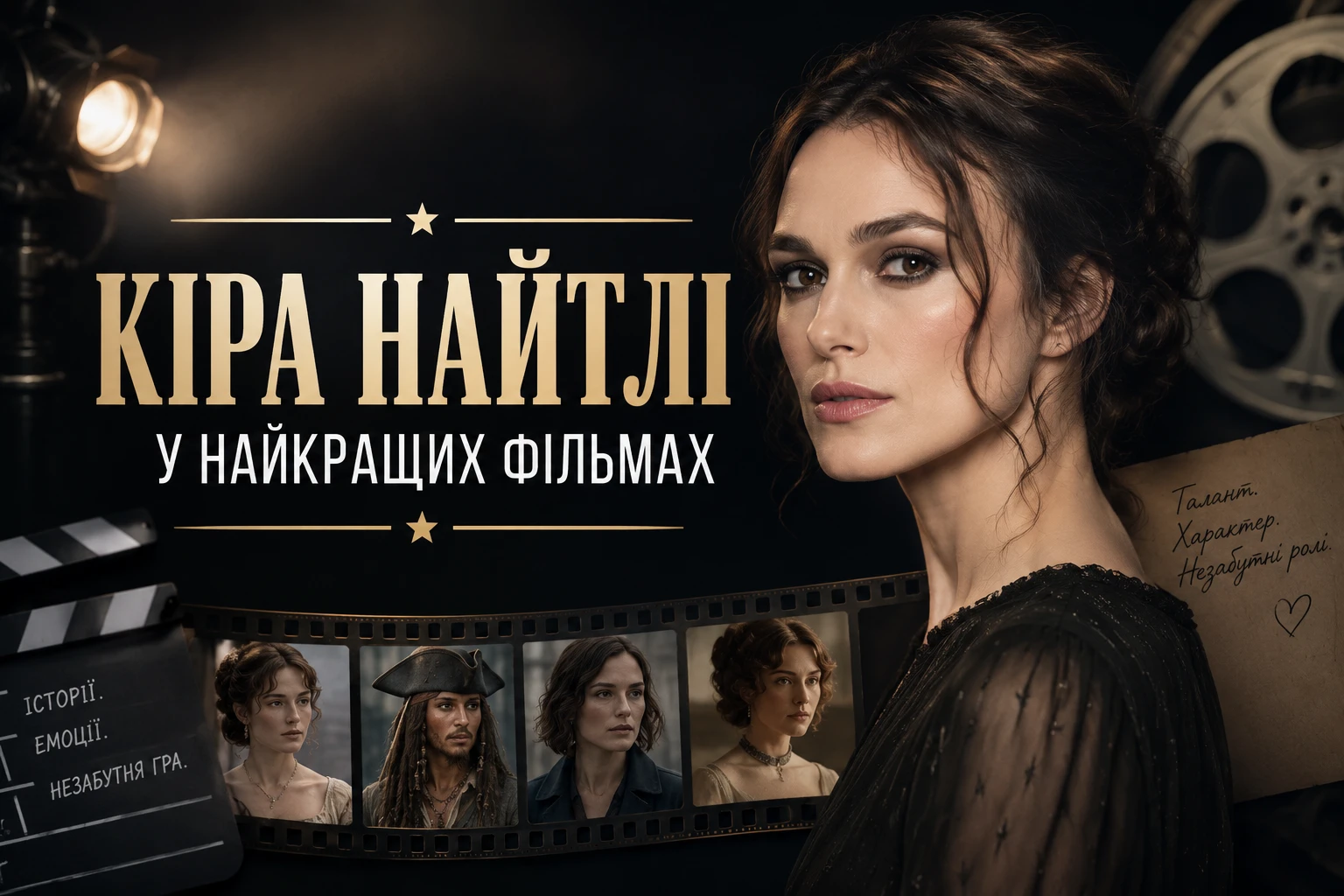 ТОП 20 фільмів Кіри Найтлі за всі роки